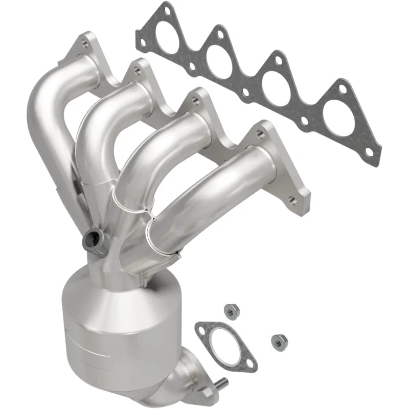 MagnaFlow Conv DF 02 Hyundai Accent 1.6L - Side View