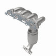 Load image into Gallery viewer, MagnaFlow Conv DF 03-04 Kia Rio 1.6L (CA Emissions) - Back View