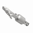 Load image into Gallery viewer, MagnaFlow Conv DF 03-05 Honda Civic 1.3L - Installation View
