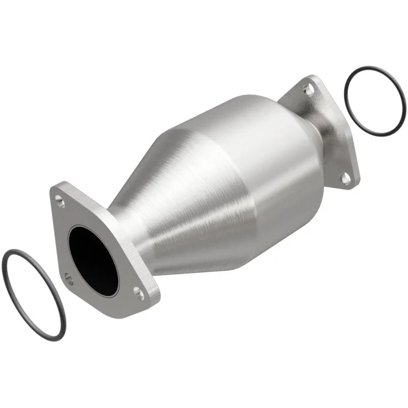 MagnaFlow Conv DF 03-08 Honda/Acura rear OEM - Side View