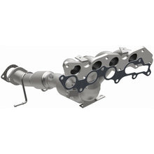 Load image into Gallery viewer, MagnaFlow Conv DF 04-05 Mazda 3 2.3L Manifold - Installation View
