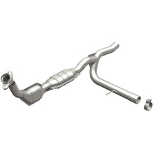 Load image into Gallery viewer, MagnaFlow Conv DF 04-06 Ford F-150 Pickup 5.4L 4WD (Exc Heritage Edition) P/S (49 State) - Side View