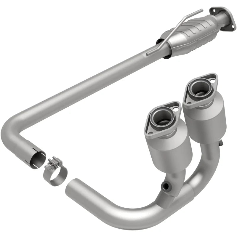 MagnaFlow Conv DF 04-06 Jeep Wrangler 4.0L - Side View