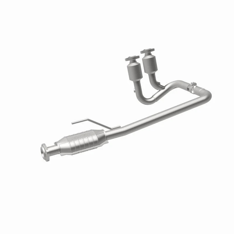 MagnaFlow Conv DF 04-06 Jeep Wrangler 4.0L - Back View