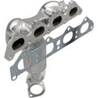 Load image into Gallery viewer, MagnaFlow Conv DF 04-08 Hyundai Elantra 2.0L - Side View