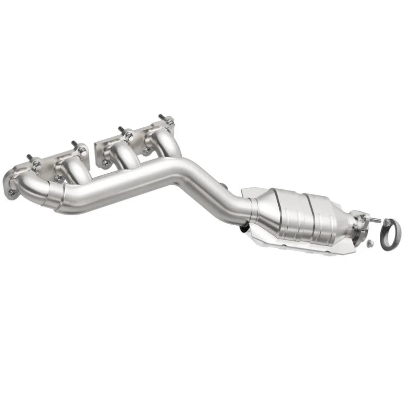 MagnaFlow Conv DF 05-06 Cadillac STS 4.6L D/S Manifold / 04-06 SRX 4.6L D/S Manifold (49 State) - Side View