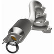 Load image into Gallery viewer, MagnaFlow Conv DF 05-06 Cadillac STS 4.6L D/S Manifold / 04-06 SRX 4.6L D/S Manifold (49 State) - Back View