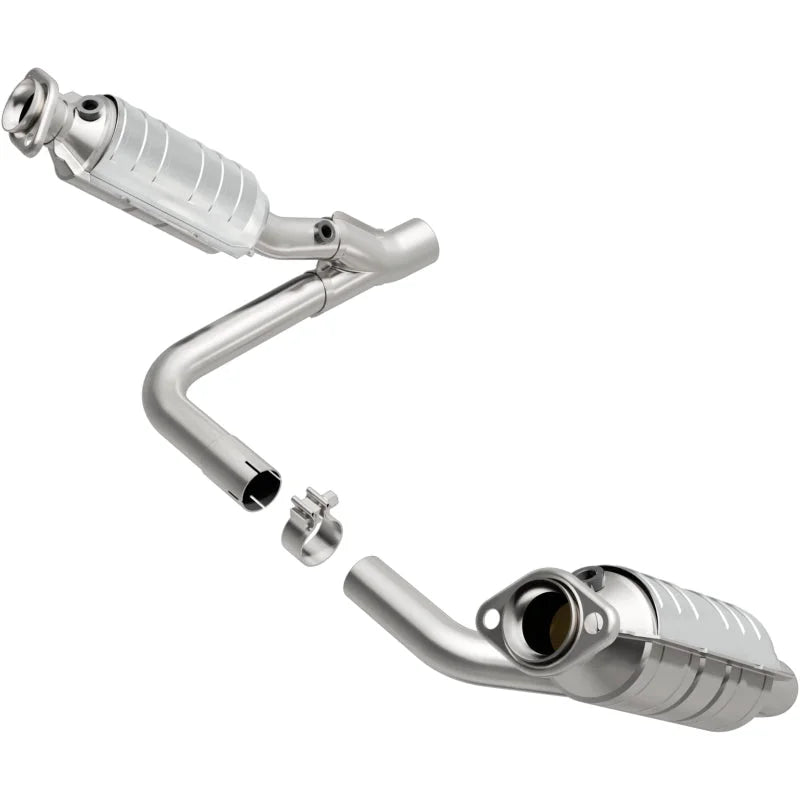 MagnaFlow Conv DF 05-06 Dodge Durango V6/V8 - Side View