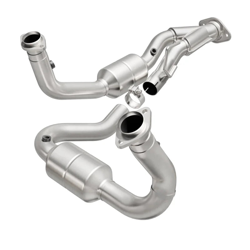 MagnaFlow Conv DF 05-06 Gr Cherokee 4.7 OEM - Side View