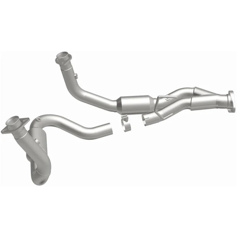 MagnaFlow Conv DF 05-06 Gr Cherokee 4.7 OEM - Installation View