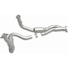 Load image into Gallery viewer, MagnaFlow Conv DF 05-06 Gr Cherokee 4.7 OEM - Installation View