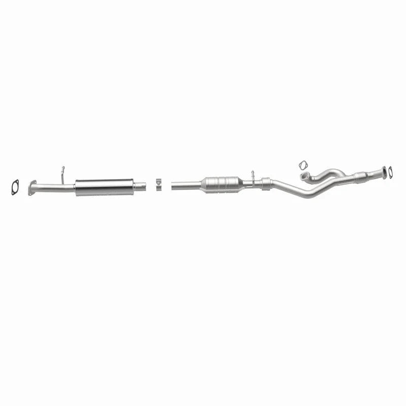 MagnaFlow Conv DF 05-06 Hyundai Santa Fe 2.7L - Installation View