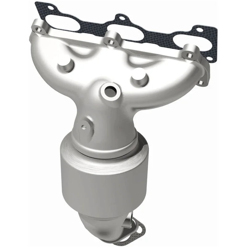 MagnaFlow Conv. DF 05-06 Hyundai Santa Fe/05-09 Tucson / 05-08 Kia Sportage D/S Manifold - Back View
