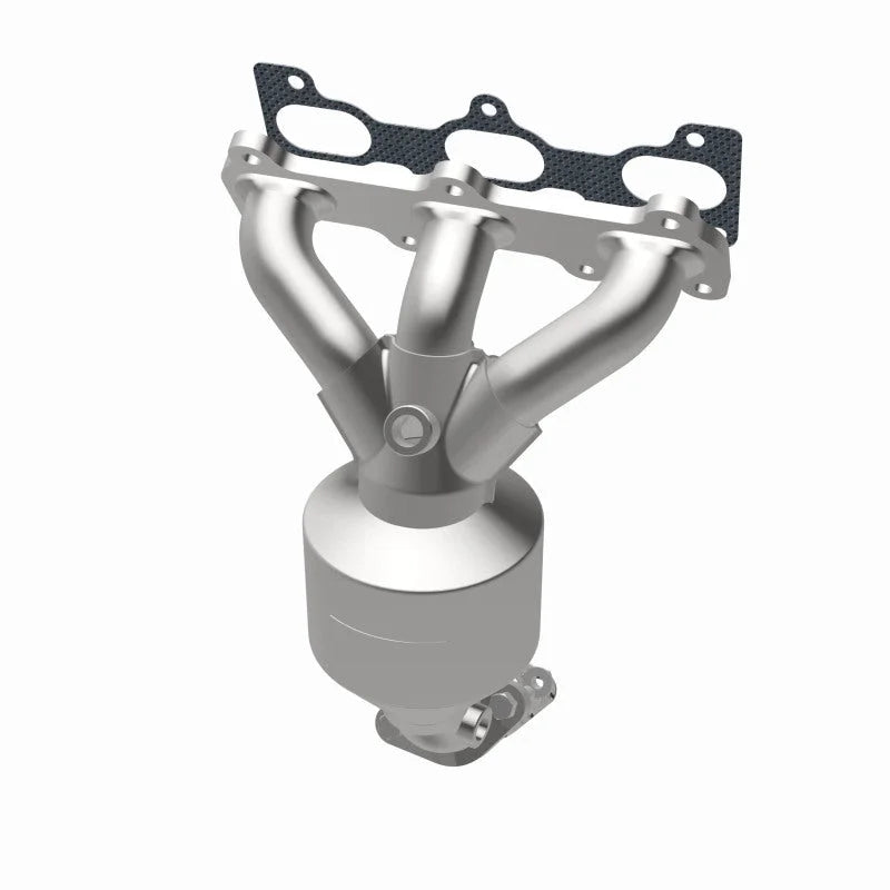 MagnaFlow Conv. DF 05-06 Hyundai Santa Fe/05-09 Tucson / 05-08 Kia Sportage D/S Manifold - Installation View