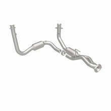 Load image into Gallery viewer, MagnaFlow Conv DF 05-06 Jeep Grand Cherokee 3.7L Y-Pipe Assy (49 State) - Back View