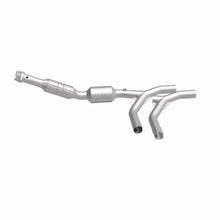 Load image into Gallery viewer, MagnaFlow Conv DF 05-07 Ford E150 4.6L Passenger Side - Installation View