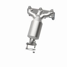 Load image into Gallery viewer, MagnaFlow Conv DF 05-08 Hyundai Tucson/Kia Sportage 2.7 L P/S Manifold AWD - Back View