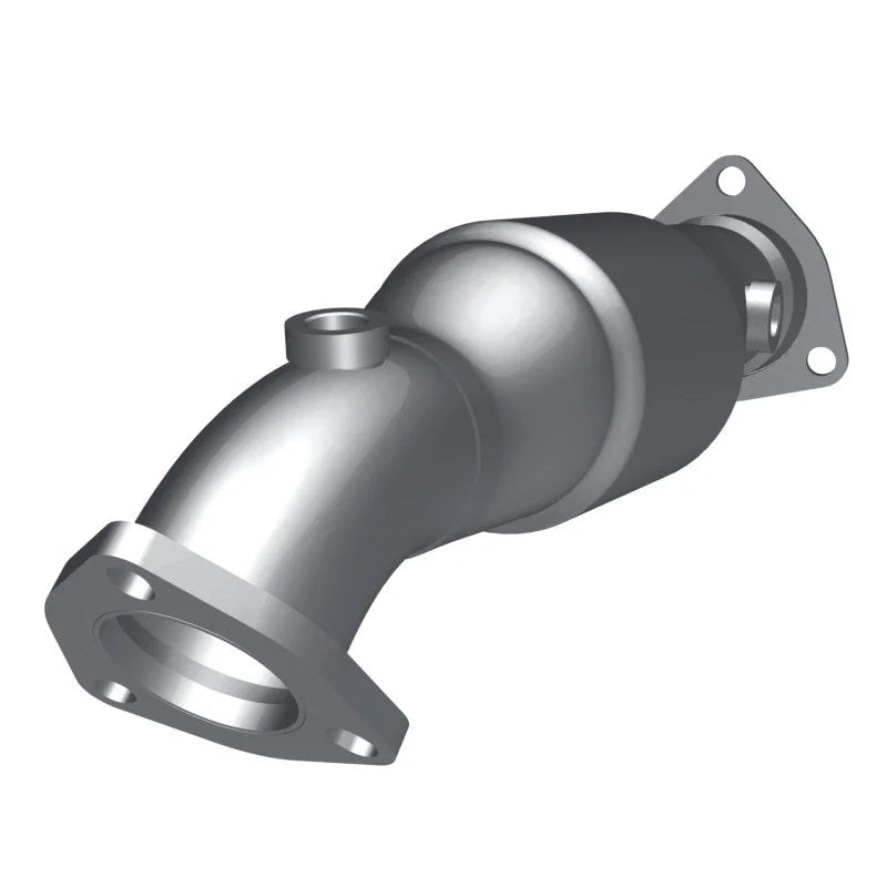 MagnaFlow Conv DF 05-09 Audi A4 2.0 turbo OEM - Side View
