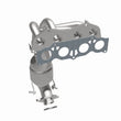 Load image into Gallery viewer, MagnaFlow Conv DF 05-09 Scion tC 2.4L Manifold / 09 Toyota Corolla/Matrix 2.4L Manifold (49 State) - Additional View 12