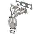 Load image into Gallery viewer, MagnaFlow Conv DF 06-07 Hyundai Sonata 3.3L - Side View