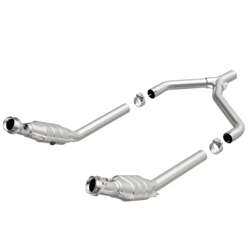 MagnaFlow Conv DF 06-07 Mustang 4.0L OEM - Side View