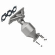 Load image into Gallery viewer, MagnaFlow Conv DF 06-08 Mazda 6 3.0L - Installation View