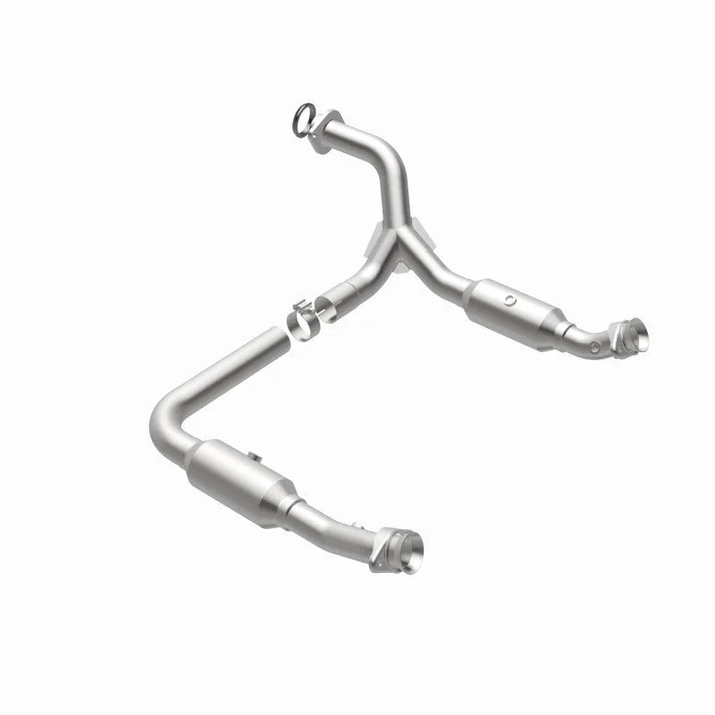 MagnaFlow Conv DF 06-09 Ford Explorer / 06-10 Mercury Mountaineer 4.6L Y-Pipe Assembly (49 State) - Additional View 7