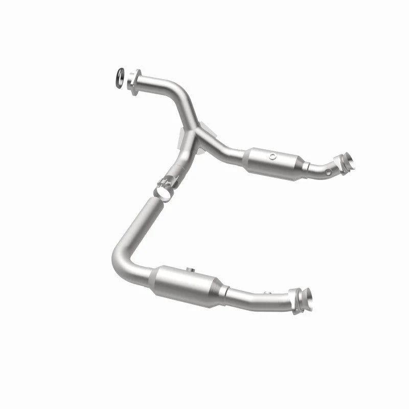MagnaFlow Conv DF 06-09 Ford Explorer / 06-10 Mercury Mountaineer 4.6L Y-Pipe Assembly (49 State) - Additional View 8