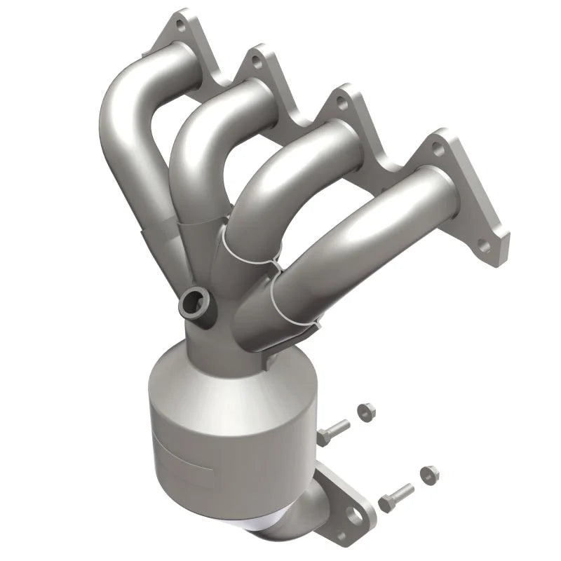 MagnaFlow Conv DF 06-09 Hyundai Accent 1.6L - Side View
