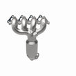 Load image into Gallery viewer, MagnaFlow Conv DF 06-09 Hyundai Accent 1.6L - Back View