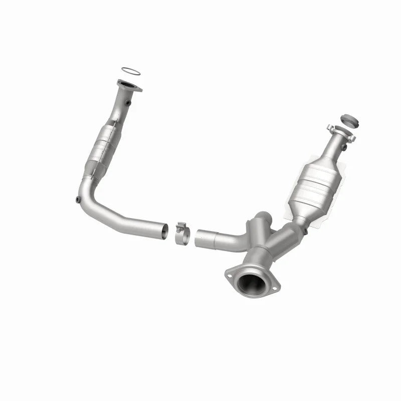 MagnaFlow Conv DF 07-08 Escalade 6.2 Driver Side OEM - Side View