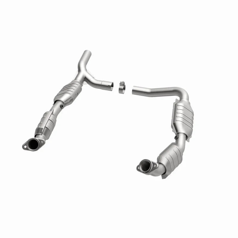 MagnaFlow Conv DF 07-08 Ford E-150 4.6L - Side View