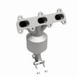 Load image into Gallery viewer, MagnaFlow Conv DF 07-08 Hyundai Tiburon 2.7L - Back View