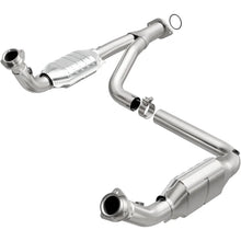 Load image into Gallery viewer, MagnaFlow Conv DF 07-09 Chevrolet/GMC Silverado/Sierra 2500 HD 6.0L Y-Pipe Assembly excludes Classic - Main Product View