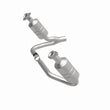 Load image into Gallery viewer, MagnaFlow Conv DF 07-09 Dodge Dakota 3.7L/4.7L /07-09 Mitsubishi Raider 3.7L Y-Pipe Assembly - Back View