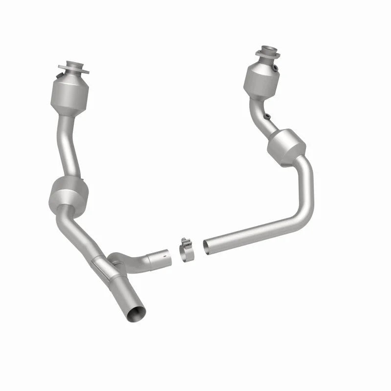 MagnaFlow Conv DF 07-09 Jeep Wrangler/Wrangler Unltd 3.8L (49 State) - Side View