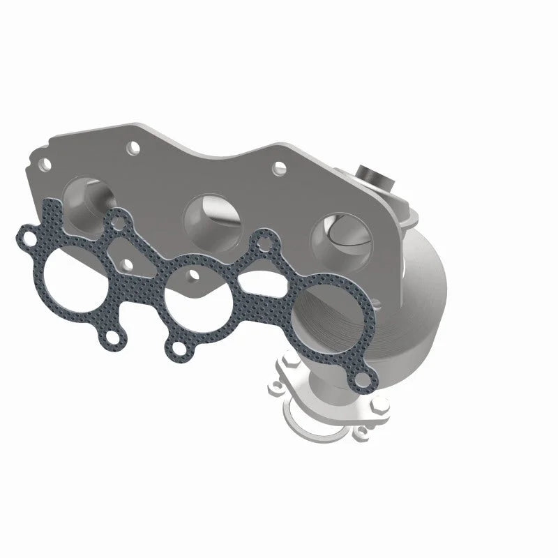 MagnaFlow Conv DF 07-10 Camry 3.5 Passenger Side Manifold - Back View