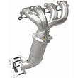 Load image into Gallery viewer, MagnaFlow Conv DF 07-10 Chevy Colorado / 07-10 GMC Canyon / 07-08 Isuzu I-290 2.9L Manifold - Installation View