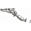 Load image into Gallery viewer, MagnaFlow Conv DF 08-10 Lexus IS F 5.0L D/S Manifold - Installation View