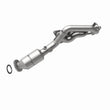 Load image into Gallery viewer, MagnaFlow Conv DF 08-10 Lexus IS F 5.0L P/S Manifold - Installation View