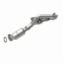 Load image into Gallery viewer, MagnaFlow Conv DF 08-10 Lexus IS F 5.0L P/S Manifold - Installation View