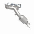 Load image into Gallery viewer, MagnaFlow Conv DF 10-12 Hyundai Genesis 3.8L - Installation View