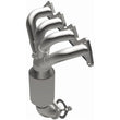 Load image into Gallery viewer, MagnaFlow Conv DF 11/02-05 Hyundai Elantra 2.0L Manifold / 04-09 Kia Spectra A/T 2.0L Manifold - Back View