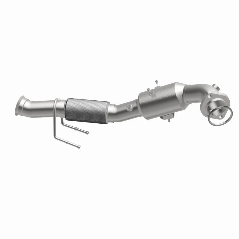 MagnaFlow Conv DF 16-17 Ford Focus 2.3L Underbody - Side View