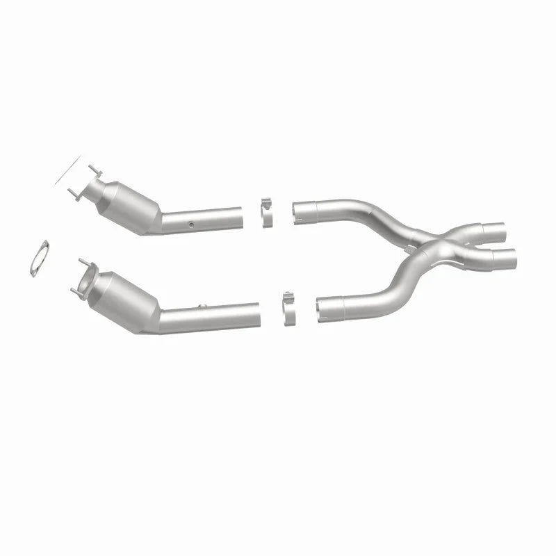MagnaFlow Conv DF 2011 Ford Mustang 5.0L - Installation View