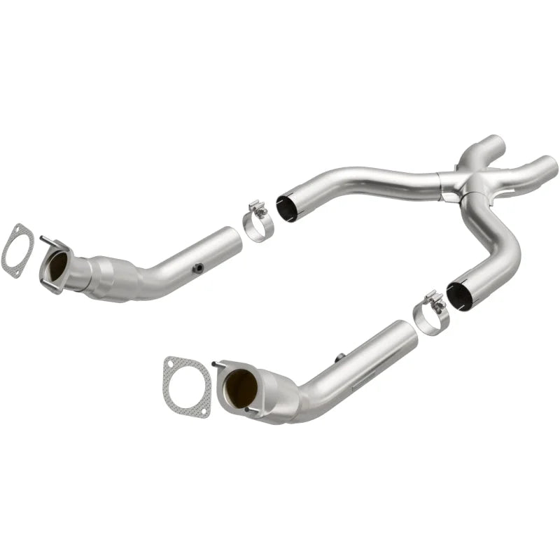 MagnaFlow Conv DF 2011 Mustang 5.0L w/met O/R - Main Product View