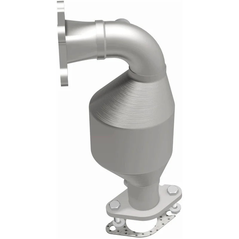 MagnaFlow Conv DF 2012-2013 Chevy Impala V6 3.6L Bolt-On SS Catalytic Converter - Side View