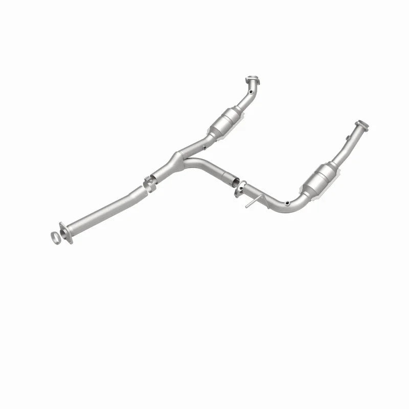 MagnaFlow Conv. DF 3/04-05 Ford Explorer 4.0L / 3/04-05 Mercury Mountaineer Y-Pipe Assembly - Installation View