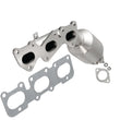 Load image into Gallery viewer, MagnaFlow Conv DF 3.8L fits 2010-2012 Hyundai Genesis / Genesis COUPE - Side View