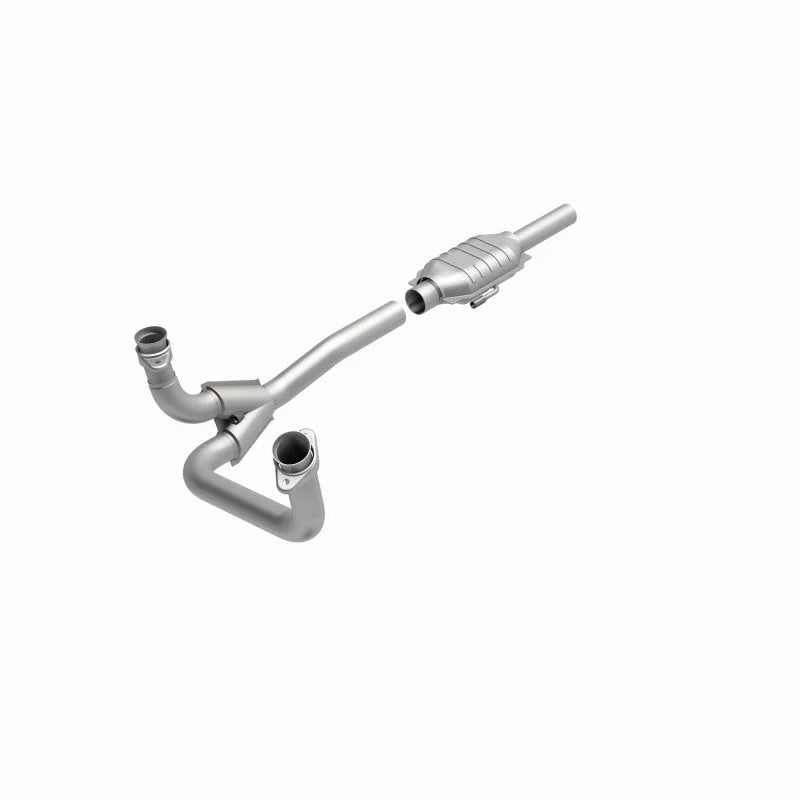 MagnaFlow Conv DF 88-95 Ford Trucks 5.8L V8 - Side View